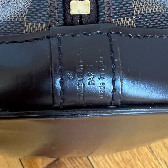 Louis Vuitton Alma PM Damier Ebene Bag with Padlock + Dustbag - Picture 11 of 16